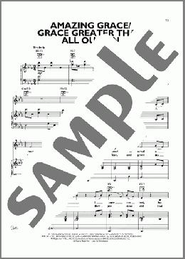 Amazing Grace/Grace Greater Than Our Sin(Andy Griffith) 楽譜 ピアノ & ボーカル & ギター ダウンロード