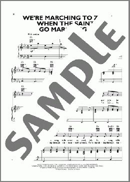 We're Marching To Zion/When The Saints Go Marching In(Andy Griffith) 楽譜 ピアノ & ボーカル & ギター ダウンロード