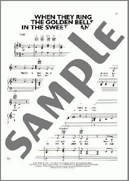 When They Ring The Golden Bells/In The Sweet By And By(Andy Griffith) 楽譜 ピアノ & ボーカル & ギター ダウンロード