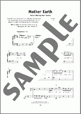 Mother Earth (Mother Earth Blues)(Memphis Slim) 楽譜 その他 ダウンロード