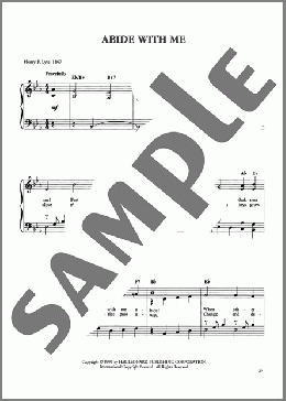 Abide With Me(Henry F. Lyte/William H. Monk) 楽譜 ピアノ（ソロ） ダウンロード