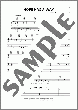 Hope Has A Way(Scott Krippayne) 楽譜 ピアノ & ボーカル & ギター ダウンロード