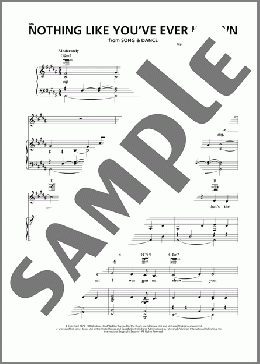Nothing Like You've Ever Known (from Song And Dance)(Andrew Lloyd Webber) 楽譜 ピアノ & ボーカル & ギター ダウンロード