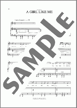 A Girl Like Me(Andrew Lippa) 楽譜 ピアノ & ボーカル ダウンロード