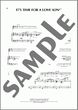 It's Time For A Love Song(Burton Lane/Alan Jay Lerner) 楽譜 ピアノ & ボーカル & ギター ダウンロード