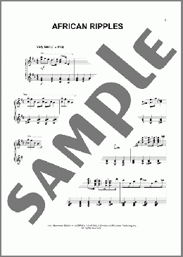 African Ripples(Fats Waller/Thomas ”Fats” Waller) 楽譜 ピアノ（ソロ） ダウンロード