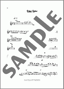 Rose Room(Dizzy Gillespie) 楽譜 トランペット（ソロ） ダウンロード