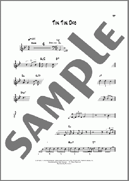Tin Tin Deo(Dizzy Gillespie) 楽譜 トランペット（ソロ） ダウンロード