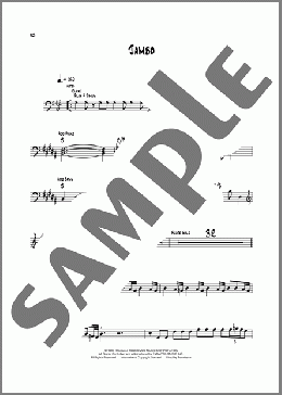 Jambo(Dizzy Gillespie) 楽譜 トランペット（ソロ） ダウンロード