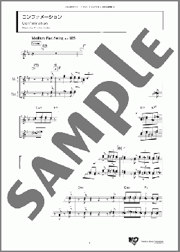 コンファメーション(Charlie Parker) 楽譜 アンサンブル（フルスコア） ダウンロード