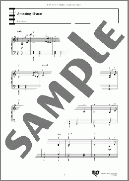 Amazing Grace(Traditional) 楽譜 ピアノ（ソロ） 中級 ダウンロード