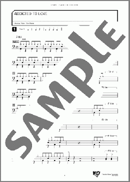 ADDICTED TO LOVE(ロバート・パーマー) 楽譜 ドラム ダウンロード