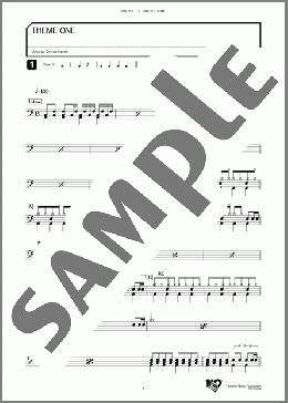 THEME ONE(ジョージ・マーティン) 楽譜 ドラム ダウンロード