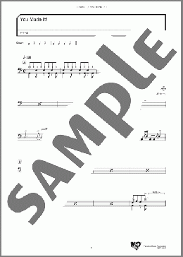 You Made It !(ヤマハ曲) 楽譜 ドラム ダウンロード