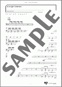 Moonlight Serenade(Glenn Miller) 楽譜 ドラム ダウンロード