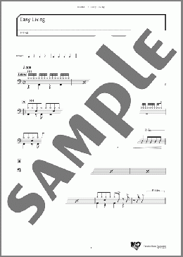 Easy Living(ヤマハ曲) 楽譜 ドラム ダウンロード