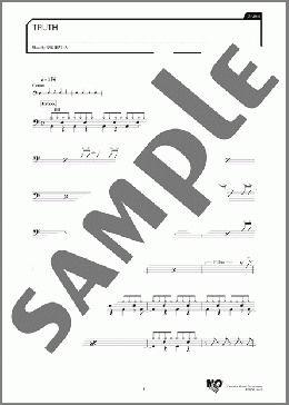 TRUTH(T-SQUARE) 楽譜 ドラム ダウンロード