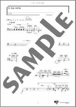 A Blue Bottle(ヤマハ曲) 楽譜 ドラム ダウンロード