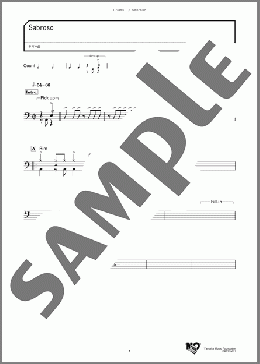 Sabroso(ヤマハ曲) 楽譜 ドラム ダウンロード