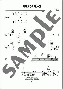 Pipes Of Peace(Paul McCartney) 楽譜 メロディ ダウンロード