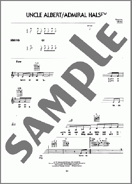 Uncle Albert/Admiral Halsey(Paul & Linda McCartney) 楽譜 メロディ ダウンロード