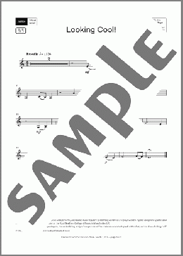 Looking Cool! (Grade 1, list B3, from the ABRSM Clarinet Syllabus from 2026)(Andy Scott) 楽譜 クラリネット ダウンロード