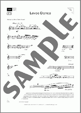 Levee Dance (Grade 4, list A3, from the ABRSM Clarinet Syllabus from 2026)(Florence B. Price) 楽譜 クラリネット ダウンロード