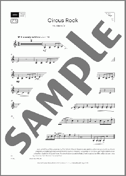 Circus Rock (Grade 2, list C3, from the ABRSM Clarinet Syllabus from 2026)(Alan Bullard) 楽譜 クラリネット ダウンロード