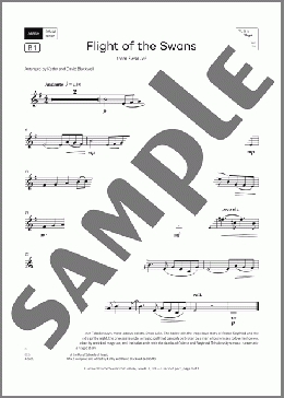 Flight of the Swans (Grade 3, list B1, from the ABRSM Clarinet Syllabus from 2026)(Pyotr Il'yich Tchaikovsky) 楽譜 クラリネット ダウンロード