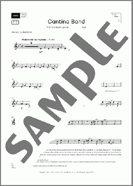 Cantina Band (Grade 4, list C2, from the ABRSM Clarinet Syllabus from 2026)(John Williams) 楽譜 クラリネット ダウンロード