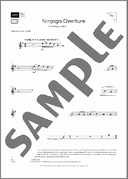 Ninjago Overture (Grade 1, list C3, from the ABRSM Flute Syllabus from 2026)(Jay Vincent/Michael Kramer) 楽譜 フルート ダウンロード