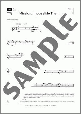 Mission: Impossible Theme (Grade 4, list C2, from the ABRSM Flute Syllabus from 2026)(Lalo Schifrin) 楽譜 フルート ダウンロード