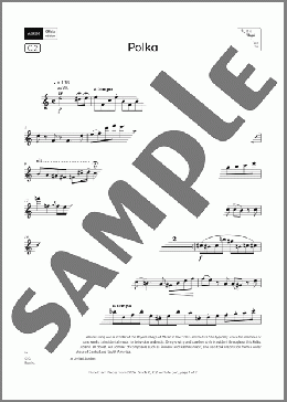 Polka (Grade 6, list C2, from the ABRSM Flute Syllabus from 2026)(Madeleine Dring) 楽譜 フルート ダウンロード