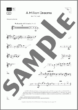 A Million Dreams (Grade 2, list B2, from the ABRSM Saxophone Syllabus from 2026)(Benj Pasek/Justin Paul/Pasek & Paul) 楽譜 ソプラノサックス（ソロ） ダウンロード