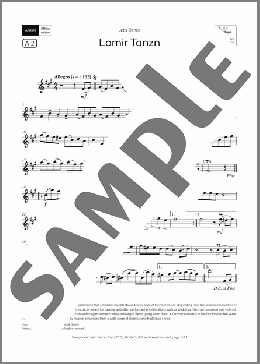 Lomir Tanzn (Grade 5, list A2, from the ABRSM Saxophone Syllabus from 2026)(Joachim Johow) 楽譜 ソプラノサックス（ソロ） ダウンロード