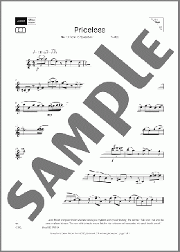 Priceless (Grade 4, list C1, from the ABRSM Saxophone Syllabus from 2026)(Helen Madden) 楽譜 ソプラノサックス（ソロ） ダウンロード