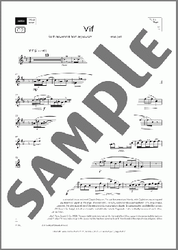 Vif (Grade 7, list C2, from the ABRSM Clarinet Syllabus from 2026)(Andr? Caplet) 楽譜 クラリネット ダウンロード