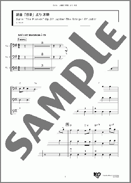組曲「惑星」より 木星(G. Holst) 楽譜 アンサンブル（フルスコア） ダウンロード