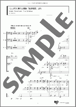 モルダウ 連作交響詩「わが祖国」より(B. Smetana) 楽譜 アンサンブル（フルスコア） ダウンロード