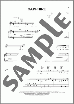 Sapphire(Ed Sheeran with Shah Rukh Khan & Arijit Singh) 楽譜 ピアノ & ボーカル & ギター ダウンロード