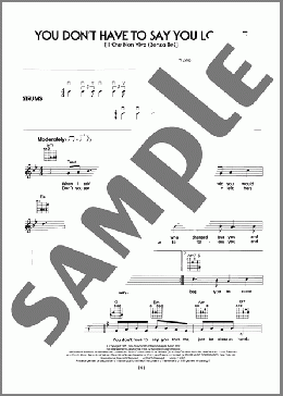 You Don't Have To Say You Love Me(Elvis Presley) 楽譜 メロディ ダウンロード