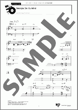 Georgia On My Mind(Hoagy Carmichael) 楽譜 その他 中～上級 ダウンロード