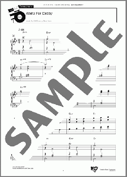 Waltz For Debby(Bill Evans/Gene Lees) 楽譜 その他 上級 ダウンロード