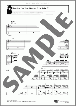 Smoke On The Water(Roger Glover/Ian Paice/Ritchie Blackmore/Jon Lord/Ian Gillan) 楽譜 アンサンブル（パート） ダウンロード