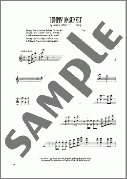 Bumpin' On Sunset(Wes Montgomery) 楽譜 ギター（その他） ダウンロード