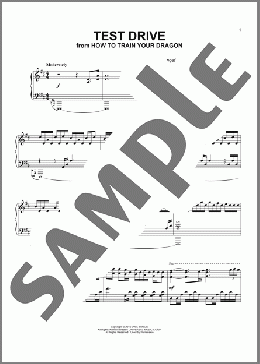 Test Drive (from How To Train Your Dragon)(The Piano Guys) 楽譜 ピアノ（ソロ） ダウンロード