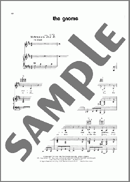 The Gnome(Pink Floyd) 楽譜 ピアノ & ボーカル & ギター ダウンロード