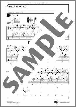 SWEET MEMORIES(大村 雅朗) 楽譜 ギター（弾き語り） ダウンロード