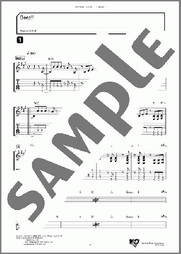 Beep!!(Superfly) 楽譜 ギター（ソロ） ダウンロード