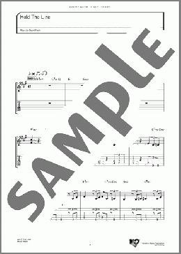 Hold The Line(TOTO) 楽譜 ギター（ソロ） ダウンロード
